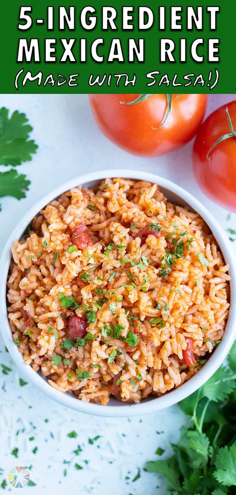 Salsa Rice Instant Pot, Mexican Rice With Instant White Rice, Instant Pot Spanish Rice With Salsa, Mexican Rice Salsa Recipe, Instant Pot Mexican Rice With Salsa, Insta Pot Mexican Rice Recipe, Instant Pot Fajita Rice, Instant Pot Mexican Rice With Rotel, Authentic Mexican Rice Instant Pot