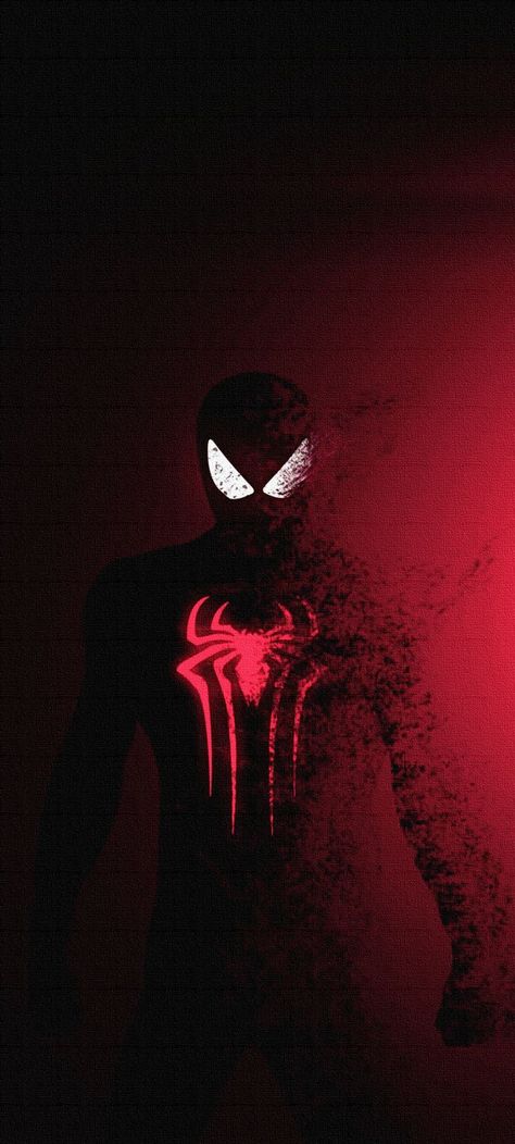 Spider Man Home Screen Wallpaper, Spider Man Wall Art, Spider Man Lockscreen, Red Asthetics Wallpaper, Spiderman Lockscreen, Wallpaper Spider Man, Red And Black Spider, Spider Man Wallpaper, Dino Rangers