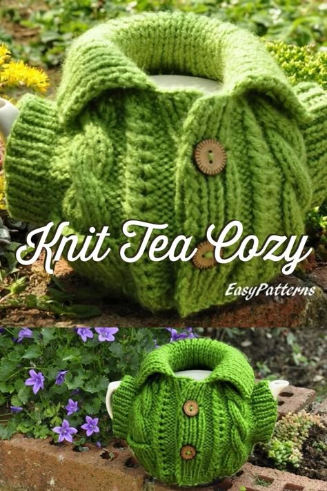 Tea Cosies Free Knitting Patterns, Knitted Tea Cosy Patterns Free, Tea Cosy Knitting Patterns Free, Knit Tea Cozy Pattern Free, Crochet Tea Cosy Free Pattern, Knit Tea Cozy Pattern, Tea Cozy Crochet Pattern, Tea Cosy Crochet, Cute Knit Sweater