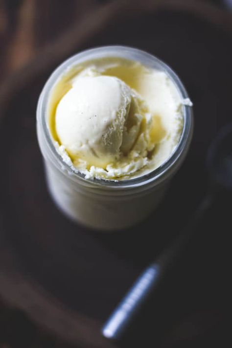 Kitchen Aid Ice Cream, Buttermilk Ice Cream, Bojon Gourmet, Vanilla Ice Cream Recipe, Ice Cream Popsicles, An Ice Cream, Ice Creams, Peach Cobbler, Ice Cream Maker