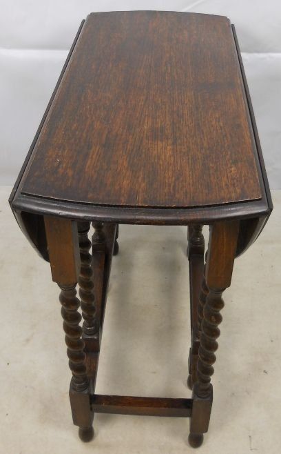 Antique Gate Leg Table, Barley Twist Furniture, Leaf Tables, Gateleg Table, 1920s House, Antique Tables, Tropical Living, Dutch Furniture, Drop Leaf Dining Table