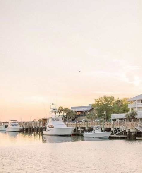 Even in the cold Lowcountry views never disappoint| photo via @charlestonforlife Coastal Towns Aesthetic, Coastal Town Photography, Coastal Beach Town Aesthetic, Virginia Coastal Towns, East Coast Beach Towns, East Coast Aesthetic, Sunset Rose, Charleston Travel, Rosemary Beach