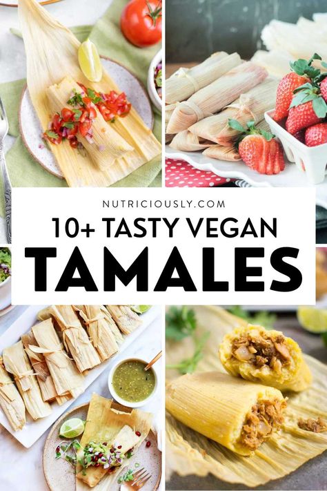 Plant Based Tamales, Vegan Cinco De Mayo Recipes, Vegan Tamales Filling, Vegan Tamales Recipe, Black Bean Tamales, Vegetarian Tamales, Vegan Tamales, Salvadorian Food, Recipe Inspirations