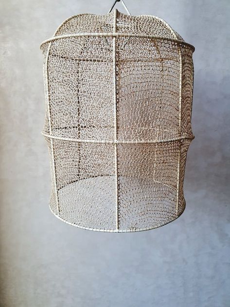 Artisanadream - Etsy Wicker Storage Trunk, Home Lanterns, Tube Lamp, Boheme Chic, Suspension Light, Suspension Lamp, Beautiful Lamp, Live Light, Ceiling Light Fixtures