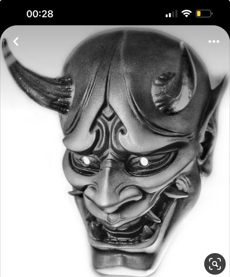 Hannya Mask Realism Tattoo, Hanya Mask Reference, Hayna Mask Tattoo, Hanya Mask Tattoo Design, Oni Mask Tattoo Design Ideas, Oni Mask Tattoo Design, Mascara Hannya, Hanya Mask Tattoo, Japanese Geisha Tattoo