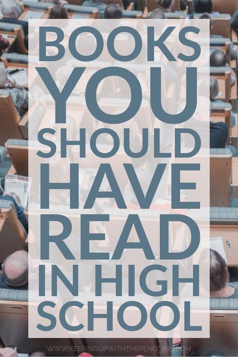 I should say at the outset that I'm generally opposed to required reading. I think the best way to foster a true love and appreciation for reading and writing is to allow kids to read and write what interests them. That said, here are five books I think you should have read in high school... #BookList #ReadingList #RequiredReading #SummerReading #BooksToRead #BooksForTeens #YoungAdult #YABooks #Fiction #BookBlogger #Readers #WeLoveBooks #HighSchool #Read #Syllabus #English #Literature Books To Read In High School, High School Books To Read, High School Reading List, School Times, Best Non Fiction Books, Best Books List, High School Books, The Outset, The Penguins