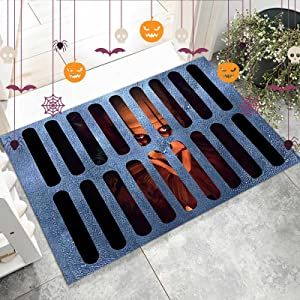 link Halloween Carpet, Clowns Halloween Decorations, Clown Horror Movie, Creepy Pumpkin, Clown Halloween, Halloween Clown, Halloween Door Mat, Halloween 3d, Film Horror