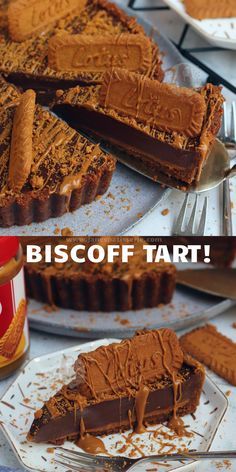 Biscoff Tart, Biscoff Filling, Biscuit Crust, Biscoff Recipes, Janes Patisserie, Biscoff Spread, Tart Baking, Sweet Treats Recipes, Sweet Pie