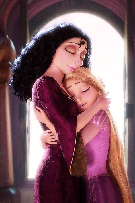 *MOTHER GOTHEL & RAPUNZEL ~ Tangled, Teacher Attachment, Tangled Mother Gothel, Tangled Ever After, Mother Gothel, Tangled 2010, The Brothers Grimm, Rapunzel And Eugene, I See The Light, Zachary Levi