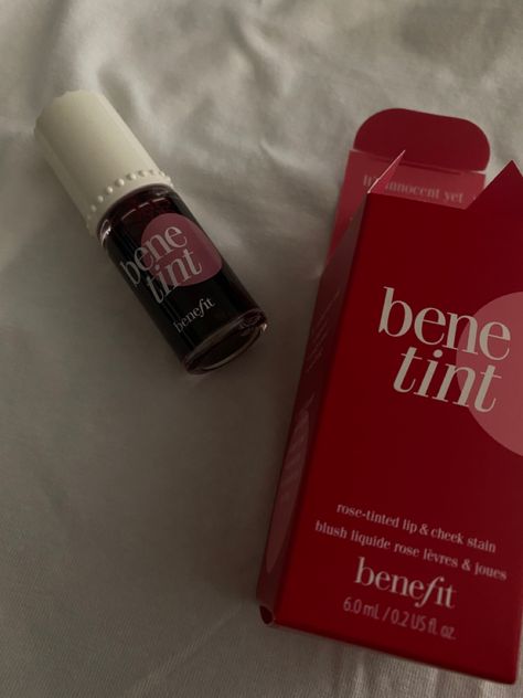 Bene Tint, Rose Lip Gloss, Lip And Cheek Stain, Aesthetic Amazon, Rose Lip, Cheek Stain, Lip Stain, Lip Gloss, Blush