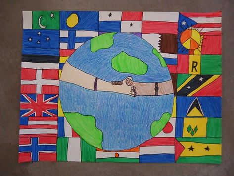 United Nations Poster Making, Poster Making Ideas, Bucket Filler Activities, European Day Of Languages, Elementary Art Rooms, Peace Poster, Ap Studio Art, Black And White Picture Wall, Arts Ed