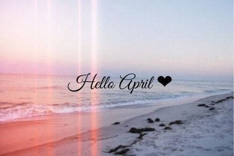 Hello April Quotes, Hello Printable, April Images, Welcome April, April Quotes, New Month Quotes, Hello January, April Art, Hello April