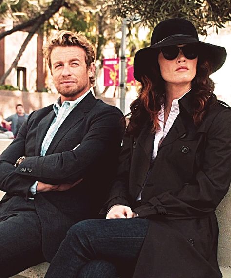 The Mentalist Jane And Lisbon, Teresa Lisbon, I Love Simon, Best Tv Couples, Patrick Jane, Love Simon, Robin Tunney, Deeply In Love, Detective Fiction