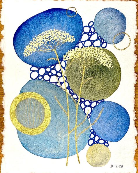 Jocelyn Benford (@jocelynbenford) • Instagram photos and videos Jocelyn Benford, Wildflowers Watercolor, Modern Watercolor Art, Abstract Botanical, Watercolor Projects, Intuitive Art, Amazon Storefront, Art On Paper, Art Journal Inspiration