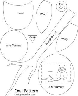 Free Printable owl sewing patterns | The pupils and leaves on the owl one are buttons. The butterflies are ... Owl Classroom, Owl Applique, Owl Pattern, Owl Theme, Applique Templates, Owl Crafts, Patch Aplique, Owl Patterns, Punch Art