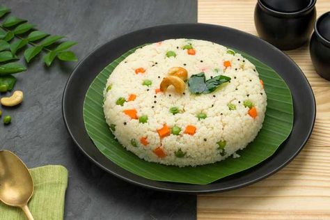 Know how to make this instant and nutritious upma recipe for breakfast. Check out this blog at Seema for the ingredient required to make this healthy recipe at home. Click on the image to learn more. Rava Upma, Upma Recipe, Indian Breakfast, Indian Street Food, Chutney Recipes, Easy Cooking Recipes, Roast Recipes, Breakfast Dishes, Best Breakfast