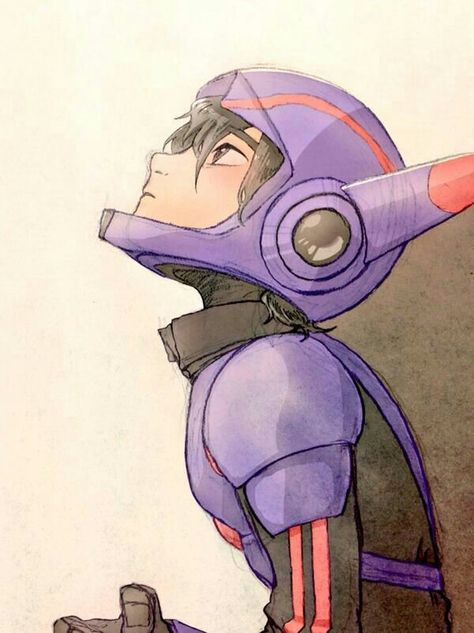 Hiro Hamada, Hero 6, Big Hero 6, Big Hero, Disney, Purple