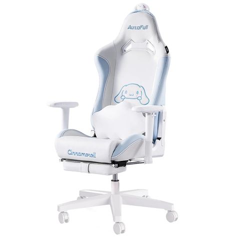 Autofull Gaming Chair, White Gaming Chair, Blue Gaming Chair, Gamer Chair, Setup Gamer, Chaise Gaming, Nintendo Switch Accessories, Gaming Room Setup, Chair White