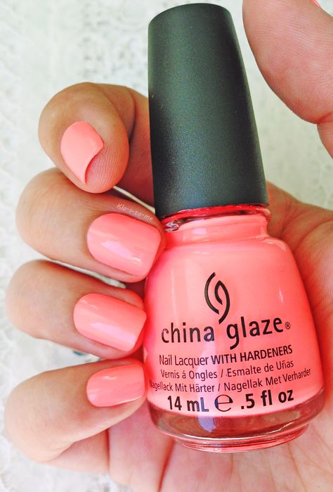 China Glaze - Flip Flop Fantasy China Glaze Nail Polish Colors, Flip Flop Fantasy, Nail Polish Colors Summer, Neon Nail Polish, China Glaze Nail Polish, Nail Polish Colors Fall, Ombre Nails Glitter, Pedicure Designs, Beautiful China