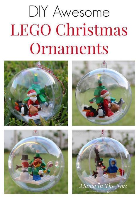 Christmas will be here soon and all of my LEGO lovers are so excited to make LEGO Christmas ornaments. Learn the best way to make these great ornaments with your kids. These easy ornaments are fun and your kids will love having the opportunity to make their own ornaments using their LEGO blocks. Let you kids make this holiday special and give the opportunity to craft their own nifty LEGO ornaments. #lego #christmas #decoration #homemade #ad #diy Lego Christmas Ornaments, Lego Ornaments, Lego Christmas Tree, Homemade Christmas Presents, Lego Advent Calendar, Lego Advent, Easy Ornaments, Diy Lego, Lego Christmas