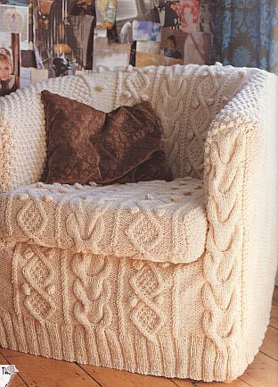 Knit sweater chair Armchair Slipcover, Arm Chair Covers, Design Del Prodotto, Chair Cover, A Chair, Chair Covers, My Dream Home, Design Interior, Diy Design