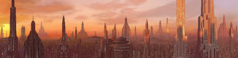 Coruscant (Star Wars) Coruscant Wallpaper, Edge Of The Empire, Skyline Sunset, Phantom Menace, Cloud City, The Phantom Menace, The Phantom, City Wallpaper, Nerd Stuff