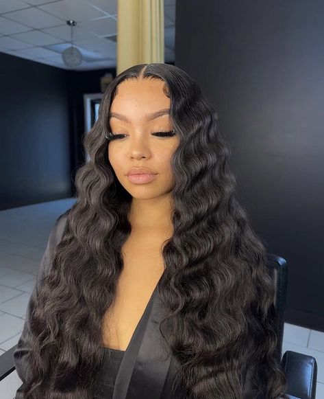 Loose Curls Weave, 3 Barrel Waver Hair, Black Girls Hairstyles Weave, Best Lace Wigs, Curly Weave, Hd Lace Wigs, Wand Hairstyles, Loose Deep Wave, Hair Crimper