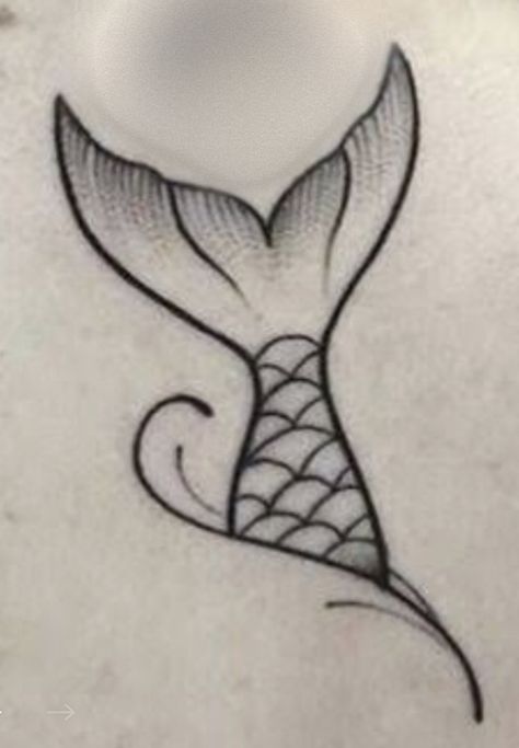 Mermaid Tails Tattoo, Mermaid Tail Coming Out Of Water Drawing, Easy Mermaid Tattoo, Tiny Mermaid Tail Tattoo, Mermaid Designs Drawing, Fine Line Mermaid Tail Tattoo, Tiny Mermaid Tattoo Simple, Mermaid Finger Tattoo, Mermaid Line Art Tattoo