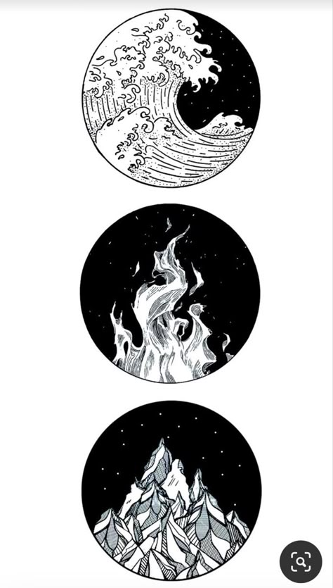 Fire Circle Tattoo, Round Cover Up Tattoo, Galaxy Line Art, Round Tattoo Design, Black Circle Tattoo, Round Tattoo Ideas, Fire Moodboard, Round Tattoos, Circular Tattoo Designs