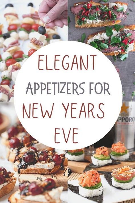 Ring in the New Year with a delicious spread of appetizers! From elegant hors d'oeuvres to festive finger foods, we've got everything you need to celebrate in style. #NewYear #Appetizers Christmas Hor D'oeuvres, Christmas Eve Appetizers, Fancy Appetizer Recipes, Hosting Hacks, New Years Appetizers, Antipasto Skewers, New Year's Eve Appetizers, Fancy Appetizers, New Years Eve Food