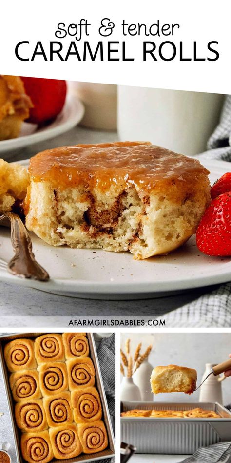 Caramel Rolls Best Caramel Rolls Recipe, Easy Caramel Rolls, Homemade Caramel Rolls, Caramel Rolls Recipe, Holiday Entertaining Food, Caramel Rolls, Easy Caramel, Creamy Caramel, Biscuit Rolls