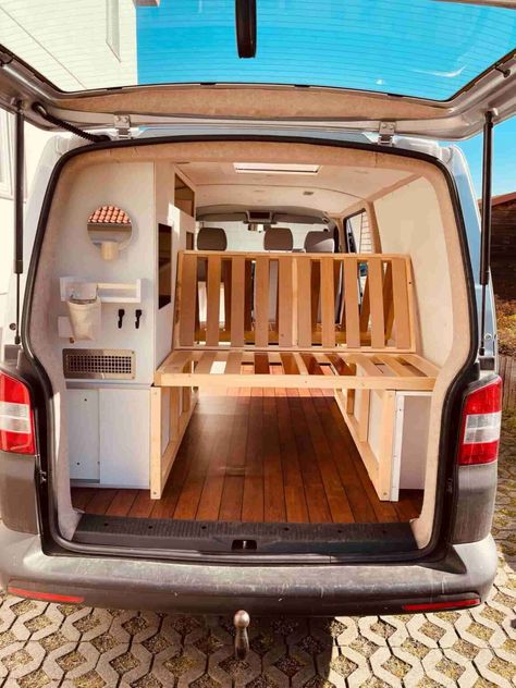 T4 Conversion, Transit Camper Conversion, Van Life Interior, Vw T5 Campervan, Vw Transporter Camper, Vw T5 Camper, Vw Camper Conversions, Small Camper Vans, Kangoo Camper