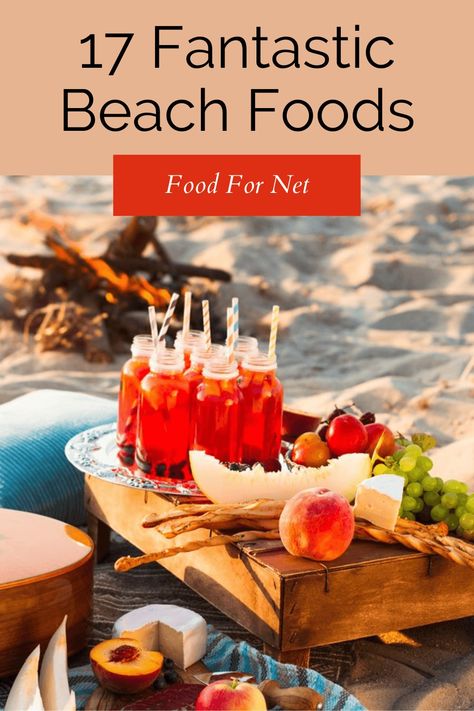 These foods will all help to make your beach picnic a truly amazing experience. Most are easy to put together as well. #beach #picnic Easy Beach Picnic, Beach Picnic Foods, Beach Meals, Simple Food, Picnic Foods, Beach Picnic, Beach Pictures, Tea Party, The Beach