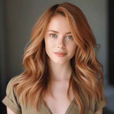 34 Dazzling Strawberry Blonde Hair Ideas to Turn Heads in 2023 Strawberry Hair Color Blonde, From Brunette To Copper, Strawberries Blonde Hair, Spring Strawberry Blonde Hair, Major Hair Transformation, Red Hair Color For Blondes, Light Red Hair Ideas, Red Hair Spring 2024, Auburn Strawberry Blonde Hair