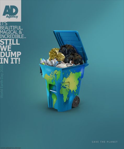 World Earth Day Creative Poster, World Earth Day Creative Ads, World Health Day Creative Poster, Earth Day Ads, Earth Day Creative Ads, World Environment Day Posters, Money Poster, World Earth Day, Design Campaign