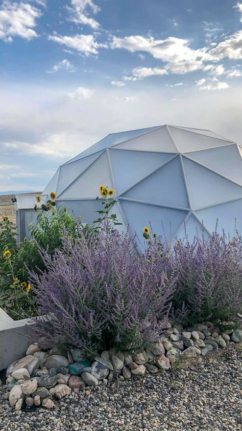 Grow Canada — Arctic Acres - Geodesic Growing Dome Greenhouses Growing Dome, Above Ground Pond, Geodesic Dome Greenhouse, Cabin Garden, Traditional Greenhouses, Dome Greenhouse, Solar Fan, Entryway Door, Backyard Storage