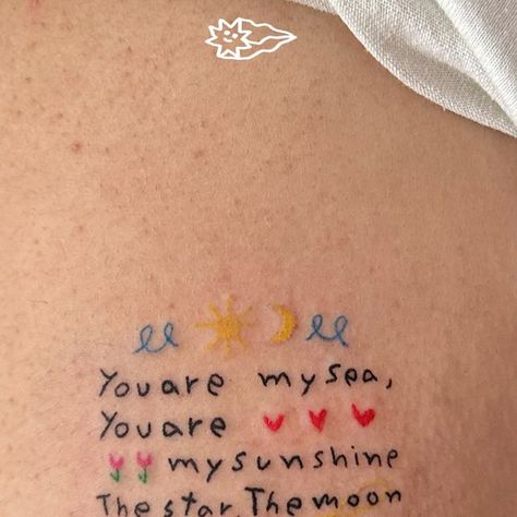 Wave To Earth Tattoo Ideas, Wave To Earth Bio Ideas, Wave To Earth Tattoo, Wave To Earth Quotes, Light Wave To Earth, Wave To Earth Lyrics, You Are My Sunshine Tattoo, Moon Illustration Art, Moon Doodle