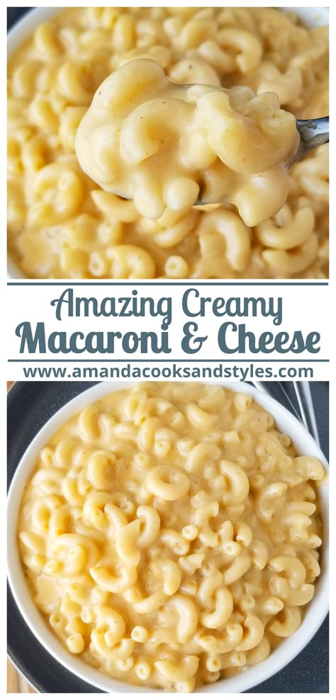 Simple Mac And Cheese, Homemade Mac And Cheese Recipe Easy, Delicious Mac And Cheese, Best Mac N Cheese Recipe, Cheese At Home, Resep Pasta, Easy Mac And Cheese, Macaroni Cheese Recipes, Easy Cheese Recipes