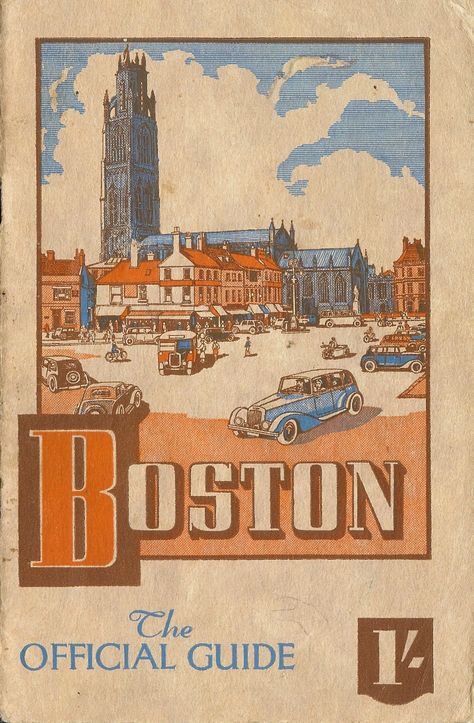 Official Guide for Boston - 1947 Vintage Boston Poster, Seance Room, Boston Art Print, Boston Aesthetic, Boston Vintage, Boston Poster, Boston Map, Boston Print, Boston History