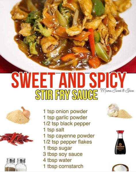 Fry Sauce Recipe, Cooking Easy Recipes, Stir Fry Sauce Easy, Stir Fry Sauce Recipe, Homemade Recipe Books, Homemade Chinese Food, Homemade Sauce Recipes, Desserts Healthy, Chinese Cooking Recipes