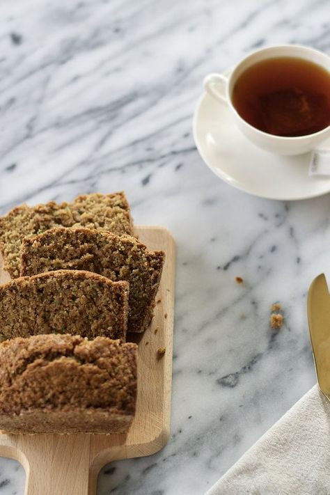 Wholesome Chai-Spiced Zucchini Loaf Spiced Zucchini, Zucchini Loaf, Chai Spice, All Purpose Flour, Harbin, Zucchini Bread, Quick Bread, Purpose Flour, Zucchini