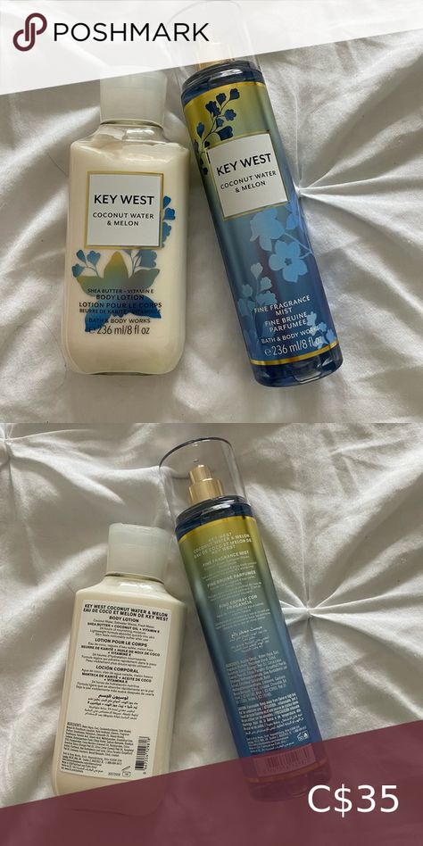 Bath & Body Works Key West Fine Fragrance Mist, Fragrance Mist, Coconut Water, Bath Body, Bath Body Works, Key West, Energy Drink Can, Red Bull, Body Works