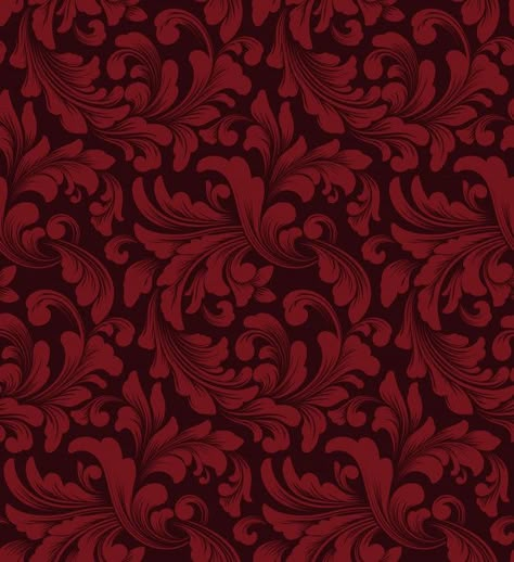 Red Art Deco, Blood Wallpaper, Wallpaper Temporary, Royal Pattern, Gold Geometric Pattern, Gold Art Painting, Victorian Pattern, Victorian Wallpaper, Mall Design