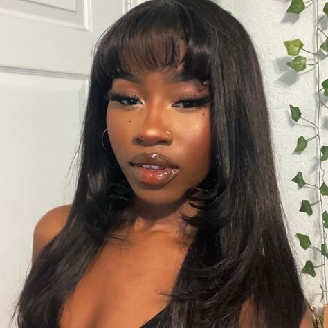 Makeup Selfie, Dyed Hair Inspiration, Cute Makeup Looks, Baddie Hairstyles, Wig Styles, Pretty Makeup, Black Girls Hairstyles, Cute Makeup, Aesthetic Hair