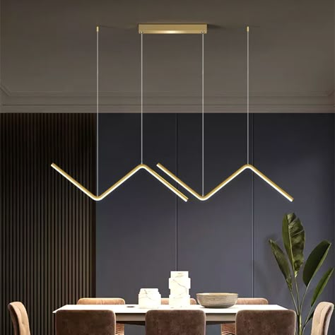 Dining Hanging Lights, Pendant Lighting Living, Dining Table Lights, Lights Over Dining Table, Cool Light Fixtures, Kitchen Ceiling Design, Modern Glass Pendant Light, Modern Hanging Lights, Contemporary Light Fixtures