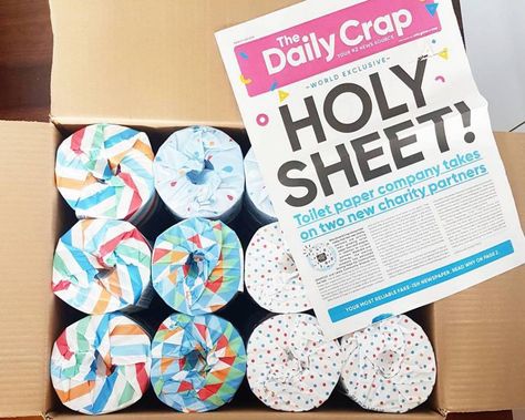 Toilet Paper Packaging, Paper Branding, Cool Toilets, Newspaper Club, Eco Friendly Toilet, Best Toilet Paper, Apple Ideas, Roll Packaging, Toilet Paper Humor