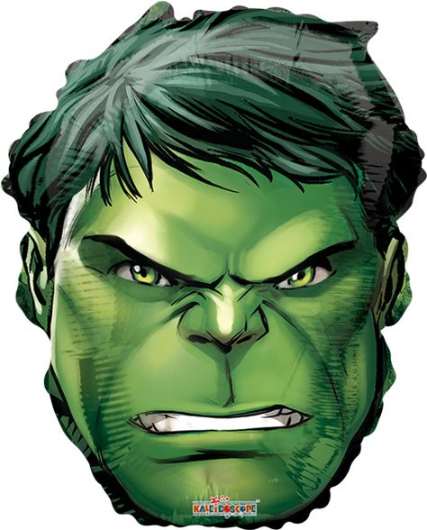 Hulk Png, Hulk Mask, Hulk Tattoo, Hulk Birthday Parties, Hulk Party, Emoji Black, Hulk Birthday, Party Face Masks, Hulk Art