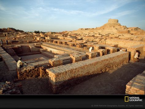 Mahenjo-Daro. Located in the Indus Valley on the western border of India, the Harappan Civilization was one of the largest ancient civilizations that has "flown under the radar". The Genius of Ancient Man: The Harappans-An Attempt at Unity and Peace. Buddhist Stupa, Mohenjo Daro, Indus Valley Civilization, Story Of The World, Ancient India, Ancient Aliens, Lost City, Historical Place, Mesopotamia