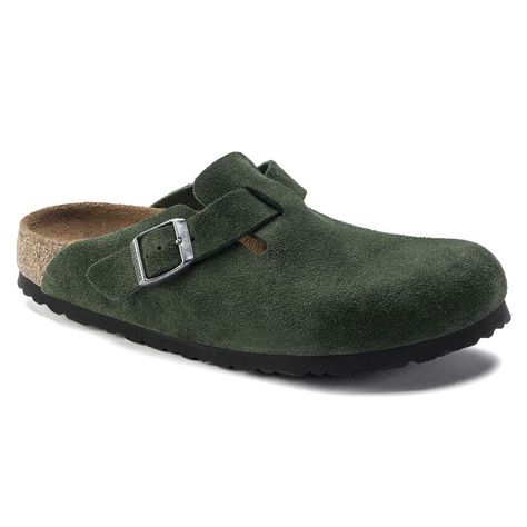 Birkenstock Boston Suede, Birkenstock Boston Soft Footbed, Boston Soft Footbed, Birkenstock Styles, Birkenstock Style, Calf Muscles, Birkenstock Boston, Birkenstock Boston Clog, Leather Shops