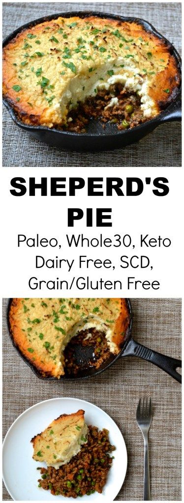 Shepard's Pie, Healthy Low Carb Dinners, Shepards Pie, Low Carb Low Fat Recipes, Boiled Egg Diet Plan, Diner Recept, Whole30 Keto, Low Carb Diets, Paleo Lunch